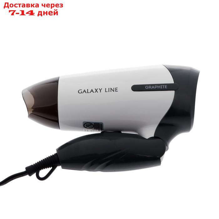 Фен Galaxy LINE GL 4344, 1400Вт, 2 скорости, складная ручка, концетратор, черный - фото 4 - id-p227115728