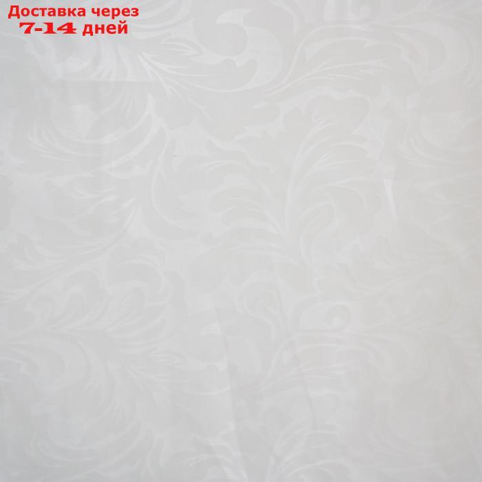Тюль, размер 200х260 см, тиснение вензель, цвет белый, вуаль - фото 3 - id-p226968148