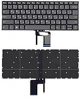 Клавиатура для ноутбука Lenovo IdeaPad 720S-14IKB, черная с подсветко