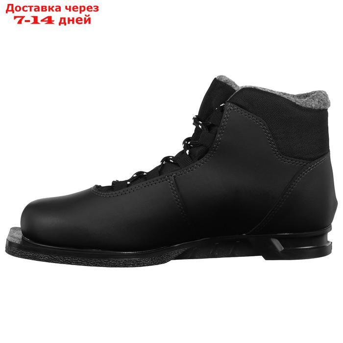 Ботинки лыжные Winter Star classic, цвет чёрный, лого серый, 75, размер 35 - фото 9 - id-p227117997