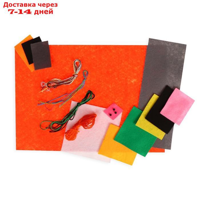 Набор для создания игрушки из фетра+раскраска "Fashion Лисичка" ПХИ-1705 - фото 4 - id-p227128001