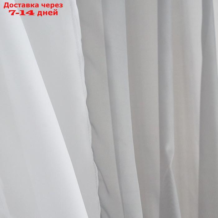 Комплект штор для кухни Лидия 250*160 см, серый, пэ - фото 4 - id-p227107409