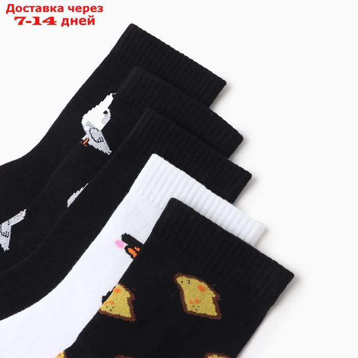 Набор мужских носков KAFTAN "Гусь" 5 пар, р. 41-44 (27-29 см) - фото 4 - id-p227107410