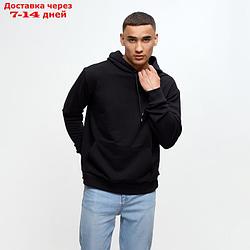 Худи мужское MINAKU: Casual Collection, цвет чёрный, размер 58
