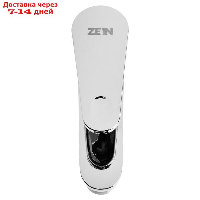 Смеситель для раковины ZEIN ZC2044, картридж керамика 35 мм, без подводки, хром - фото 2 - id-p227116873