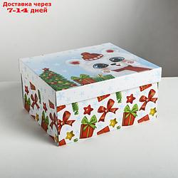Складная коробка "Радости и веселья", 31,2 × 25,6 × 16,1 см