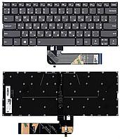 Клавиатура для ноутбука Lenovo Yoga 730-13IKB, черная с подсветкой