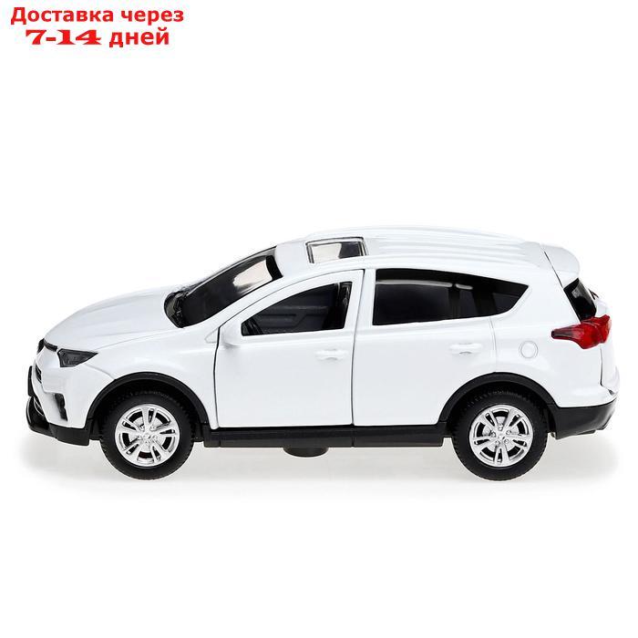 Машина металлическая TOYOTA RAV4, 12 см, открывающиеся двери, инерционная, цвет белый - фото 2 - id-p227101781