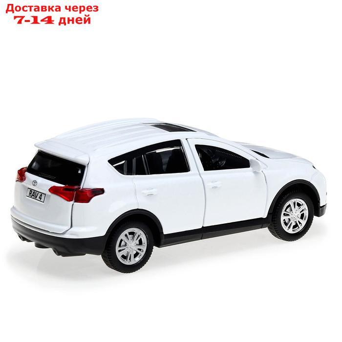 Машина металлическая TOYOTA RAV4, 12 см, открывающиеся двери, инерционная, цвет белый - фото 3 - id-p227101781