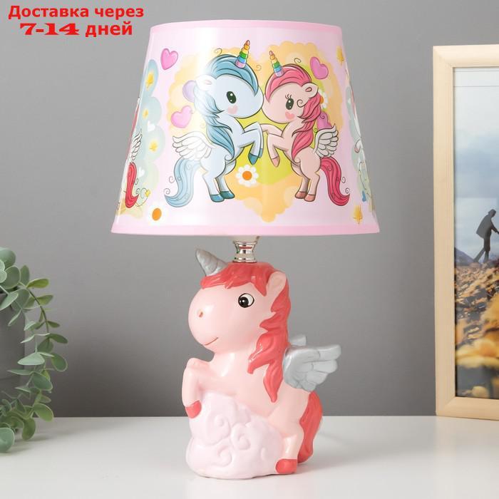 Настольная лампа 16556/1 E14 40Вт розовый 20х20х34 см