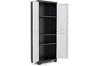 Высокий шкаф Tall cabinet, Черный / серый