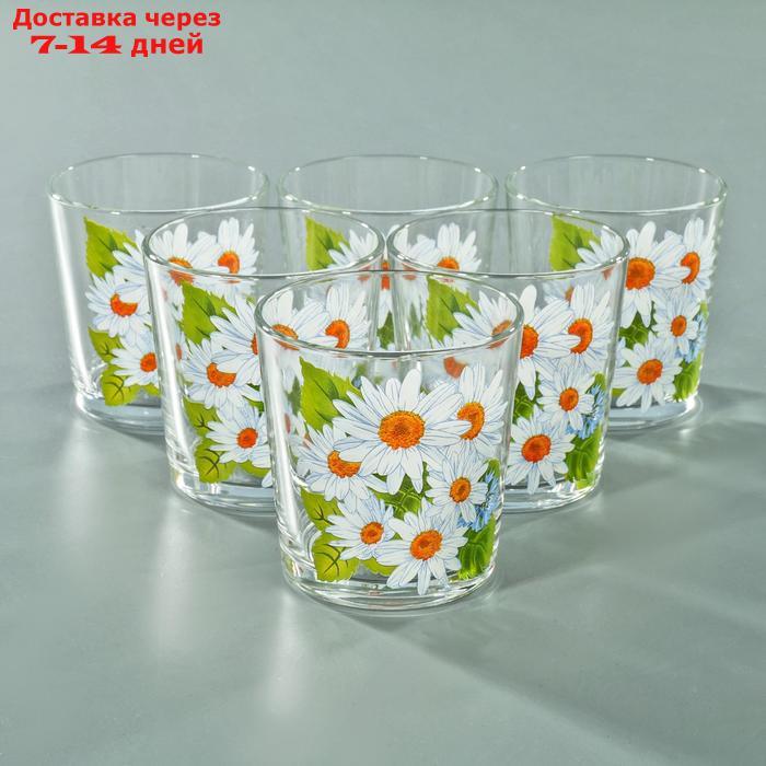 Набор стаканов 210 мл "Букеты" для коктейля, 6 шт, МИКС - фото 4 - id-p227013861