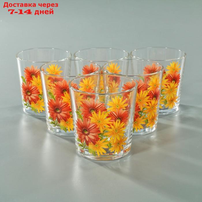 Набор стаканов 210 мл "Букеты" для коктейля, 6 шт, МИКС - фото 7 - id-p227013861