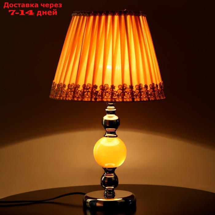 Лампа настольная "Шарлотта" Е27 макс 60 Вт 46х28х28 см - фото 2 - id-p227101798
