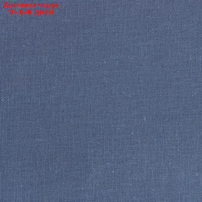 Простыня на резинке Этель 180х200х25, цвет синий, 100% хлопок, бязь 125г/м2 - фото 2 - id-p227118029