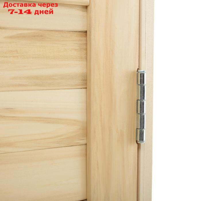 Дверь для бани из шпунтованной доски, Эконом, 170х70 см - фото 3 - id-p227100012