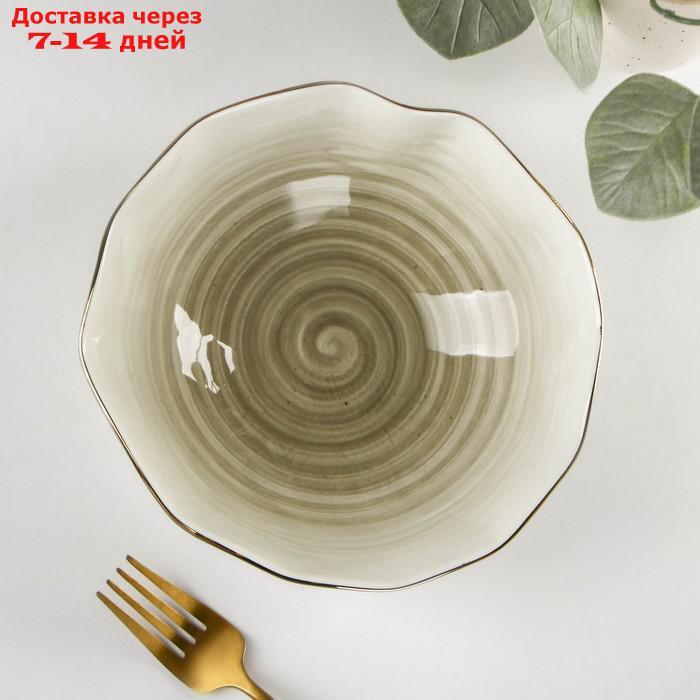 Салатник Доляна "Млечный путь", 17,5×6,5 см, цвет серый - фото 2 - id-p227121838