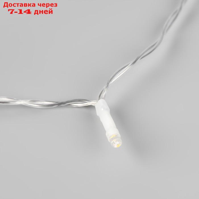 Светодиодная фигура "Ёлка" 3.5 м, пластик, 9 нитей, 220 В, свечение тёплое белое - фото 7 - id-p227120553