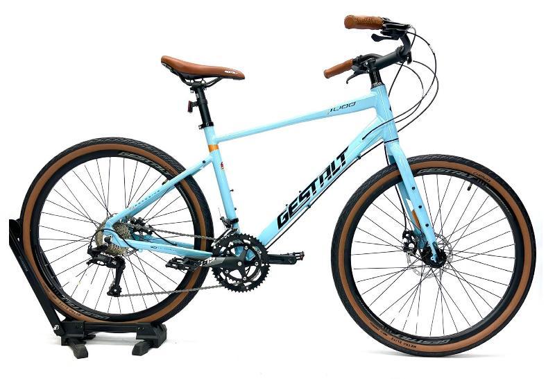 Велосипед городской GESTALT L-100 Light-Blue - фото 1 - id-p227179267