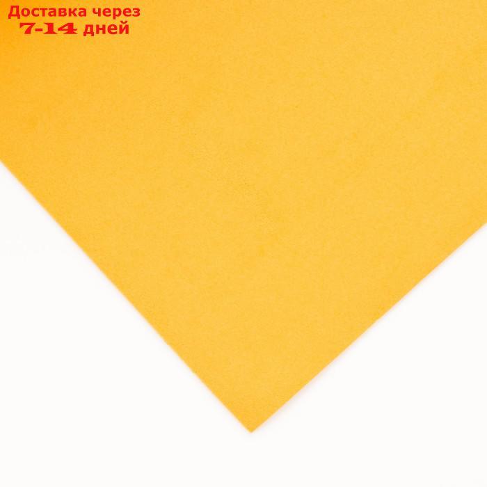 Фоамиран "Морковно-оранжевый" 1 мм набор 10 листов 50х50 см - фото 2 - id-p227116914