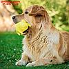 Игрушка пищащая "Весёлая свинья" для собак, хрюкающая, светящаяся, 19 см, жёлтая, фото 8