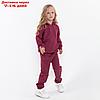 Костюм детский (толстовка, брюки) Adidas, цвет бордовый, рост 92 см (2 года), фото 5