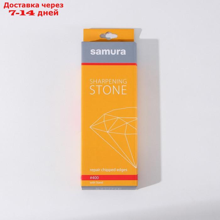 Камень точильный Samura, SWS-400-K, водный однослойный - фото 4 - id-p227014135