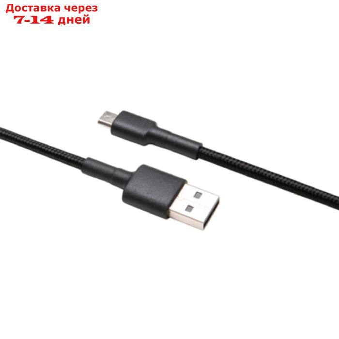 Кабель XIAOMI Mi Braided USB Type-C Cable, 1 м, черный (SJV4109GL) - фото 3 - id-p227119358