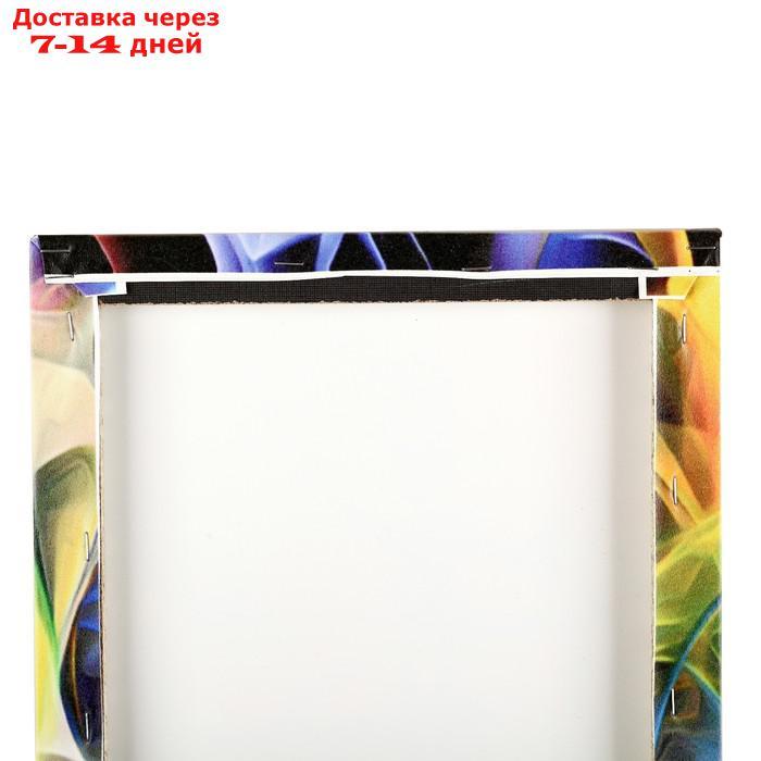 Модульная картина "Абстрактная дымка красок" (2-25х50, 30х60 см) 60х80 см - фото 3 - id-p226968466