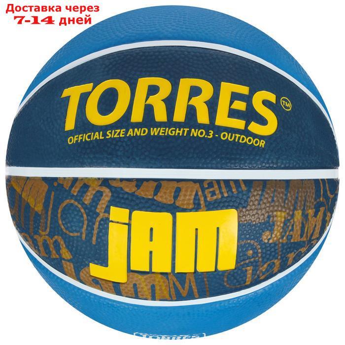 Мяч баскетбольный TORRES Jam, B02043, размер 3 - фото 2 - id-p227005206