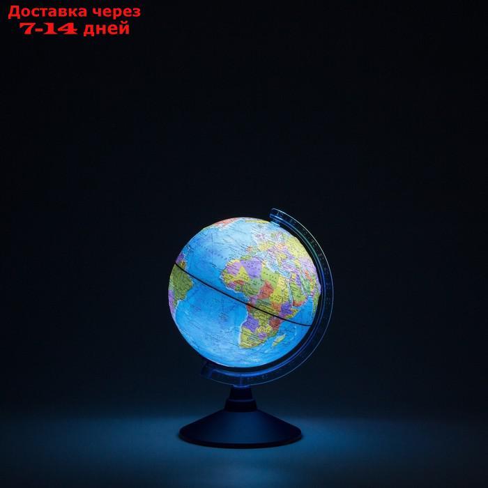 Интерактивный глобус политический рельефный, подсвет.от батареек 210мм(очкиVR)INT12100301 - фото 2 - id-p227111351