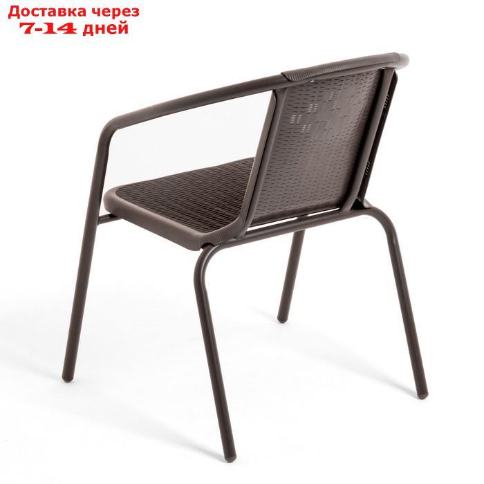 Набор садовой мебели: стол + 4 кресла, черный - фото 9 - id-p227113125
