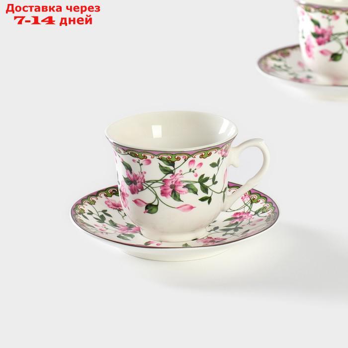 Набор чайный "Бланко", 4 предмета: 2 чашки 220 мл, 2 блюдца - фото 5 - id-p227014165
