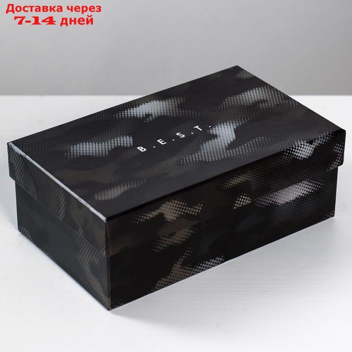 Набор подарочных коробок 10 в 1 "Хаки", 12 х 7 х 4 - 32,5 х 20 х 12,5 см - фото 5 - id-p227098404