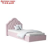 Кровать мягкая "Розалия №900.3М", 2000 × 900 мм, цвет розовый