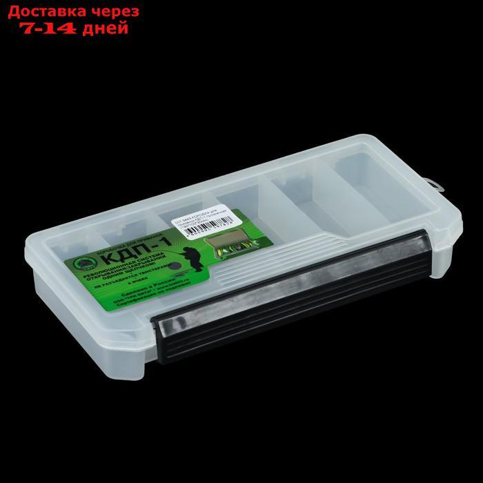 Коробка для приманок КДП-1 прозрачная, 190 × 100 × 30 мм - фото 1 - id-p227005217