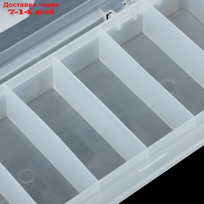 Коробка для приманок КДП-1 прозрачная, 190 × 100 × 30 мм - фото 3 - id-p227005217