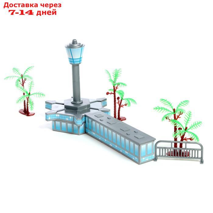 Игровой набор "Аэропорт", с металлическими машинами - фото 4 - id-p227123023