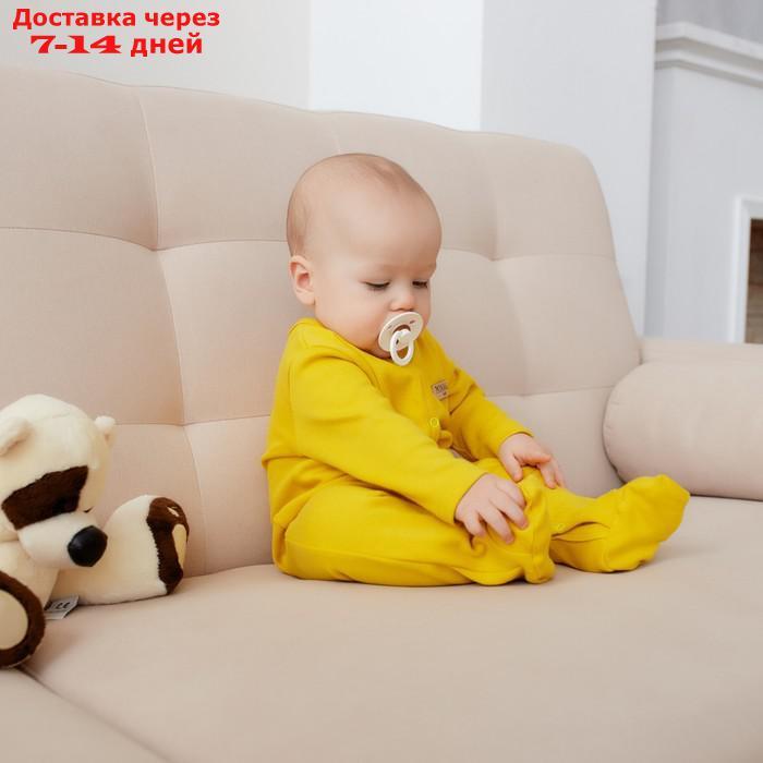 Комбинезон детский MINAKU, цвет жёлтый, рост 74-80 см - фото 3 - id-p227124104