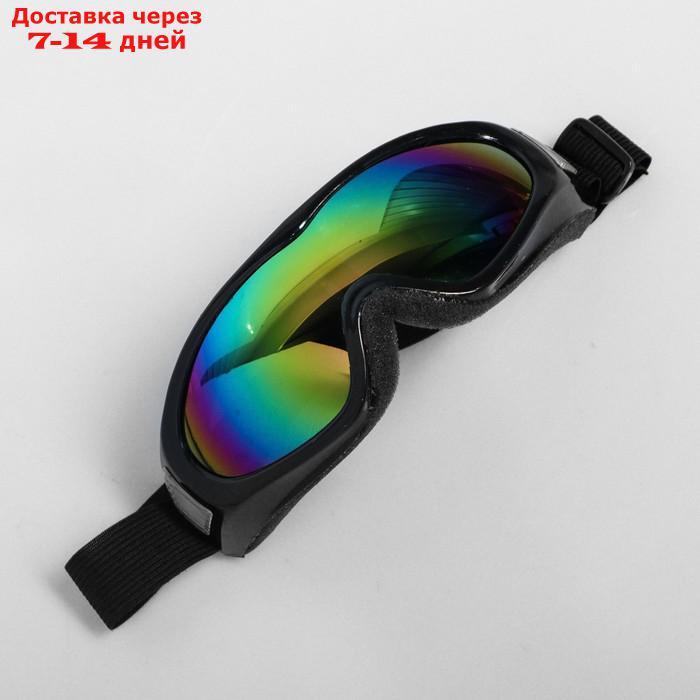 Очки для езды на мототехнике TORSO, стекло хамелеон, черный - фото 2 - id-p227100087