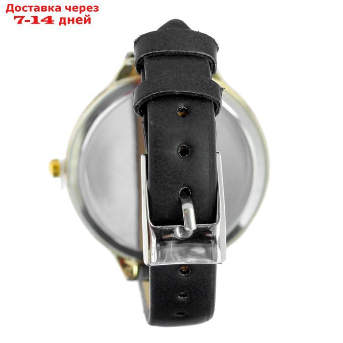Часы наручные женские "Shengmeimk", ремешок из экокожи, черные - фото 3 - id-p227118110