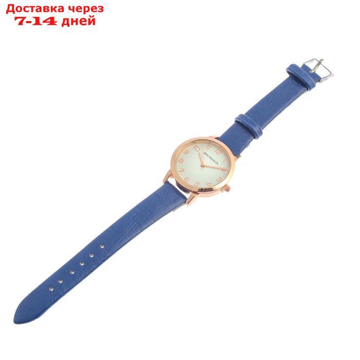 Часы наручные женские "Бернини", d=3.6 см, индиго - фото 3 - id-p227118111