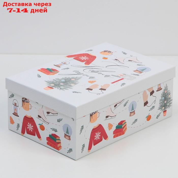 Набор подарочных коробок 10 в 1 "Тепла и уюта", 12 × 7 × 4 - 32.5 × 20 × 12.5 см - фото 6 - id-p227114778