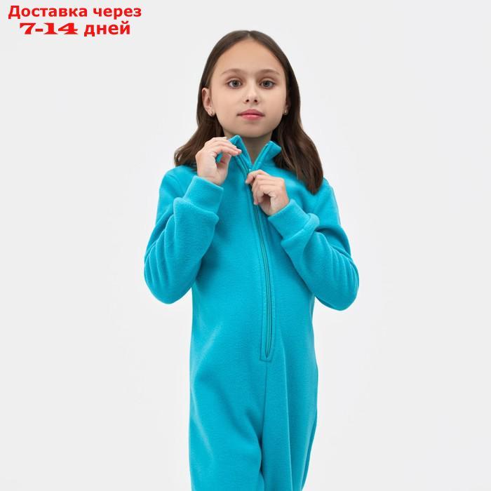Комбинезон детский MINAKU цвет бирюзовый, размер 98 - фото 6 - id-p227119419