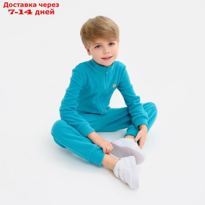 Комбинезон детский MINAKU цвет бирюзовый, размер 98 - фото 10 - id-p227119419