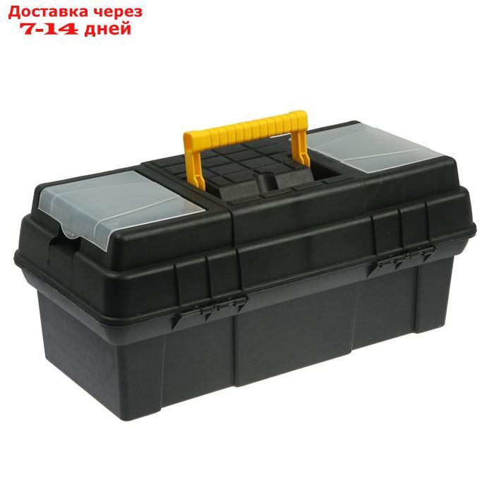 Ящик для инструмента TUNDRA, 19", 48.5х24.5х21.5 см, пластиковый, подвижной лоток, 2 орг-ра - фото 2 - id-p227096782