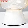 Настольная лампа "Колба" Е27 40Вт белый 17х17х21,5см, фото 6