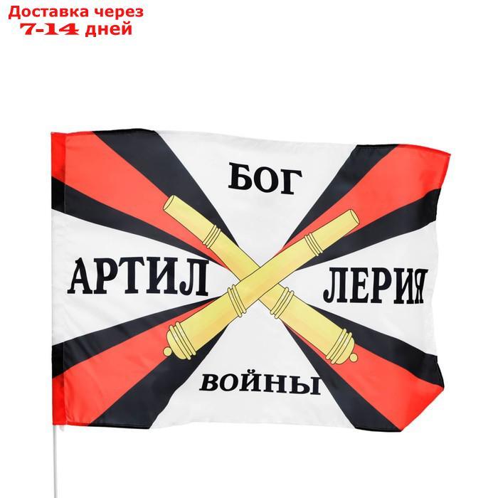 Флаг Артиллерия, 90 х 135 см, полиэфирный шёлк, без древка - фото 2 - id-p227114790