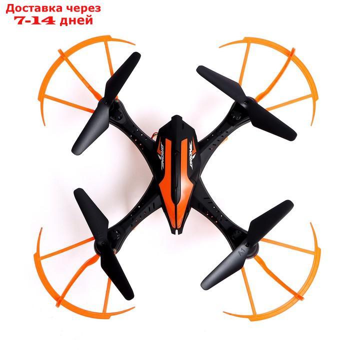 Квадрокоптер LH-X20WF, камера, передача изображения на смартфон, Wi-FI,цвет черно-оранжевый - фото 4 - id-p227116989
