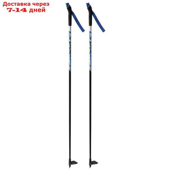 Палки лыжные стеклопластиковые TREK Classic (115 см), цвета микс - фото 2 - id-p227120635